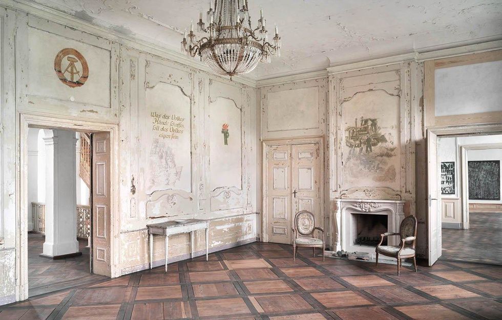 Spiegelsaal im Schloss Kummerow