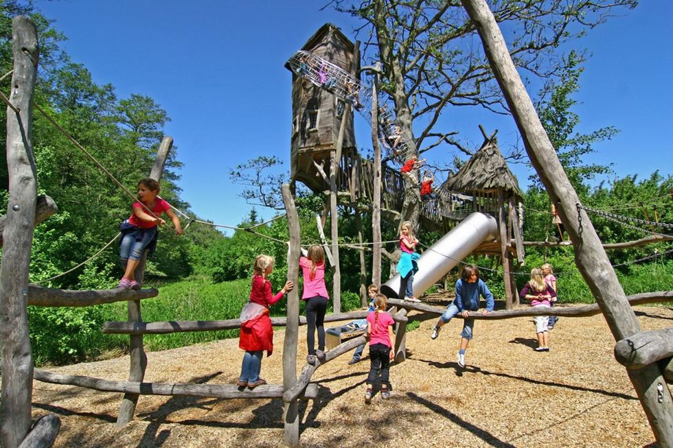 Spielzeit auf dem Baumkronenpfad