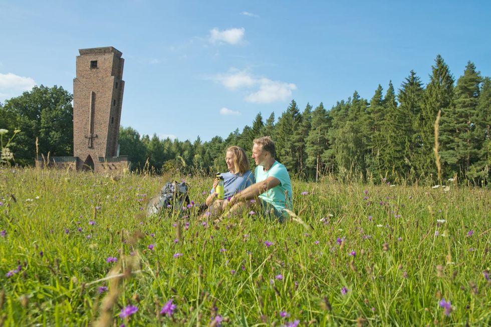 Wanderrast am Ehrenmal