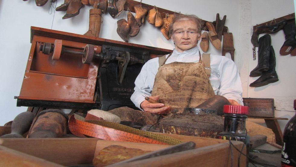 Schuhmacherwerkstatt im Stadtmuseum