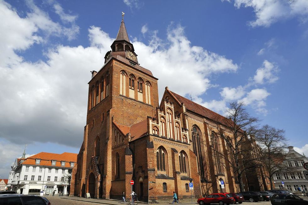 Außenansicht Pfarrkirche St. Marien