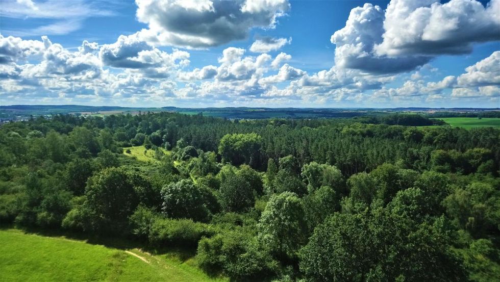 Landschaftsblick vom Ehrenmal
