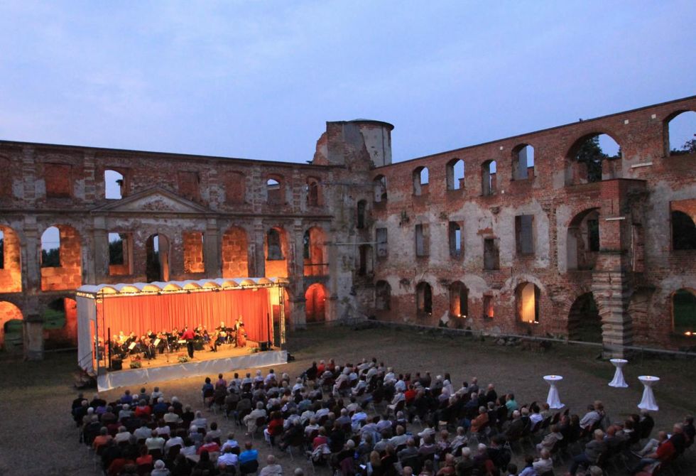 Innenhof der Kloster- und Schlossanlage Dargun